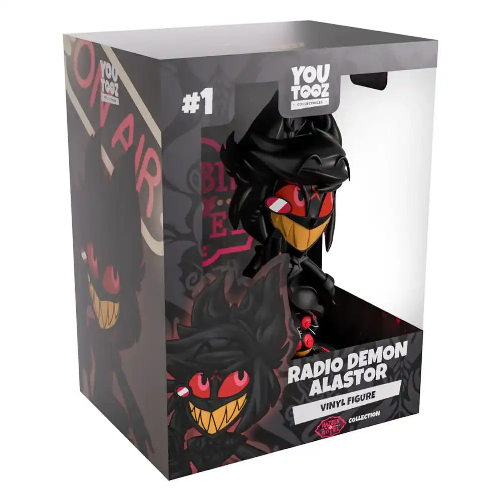 Hazbin Hotel Vinyl Figur Radio Demon Alastor 14 cm - Smalltinytoystore