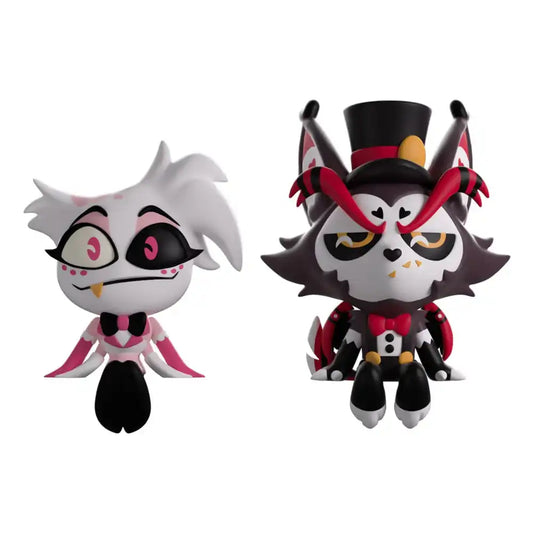 Hazbin Hotel Vinyl Figuren Angel Dust & Husk Monitor Buddiez - Smalltinytoystore