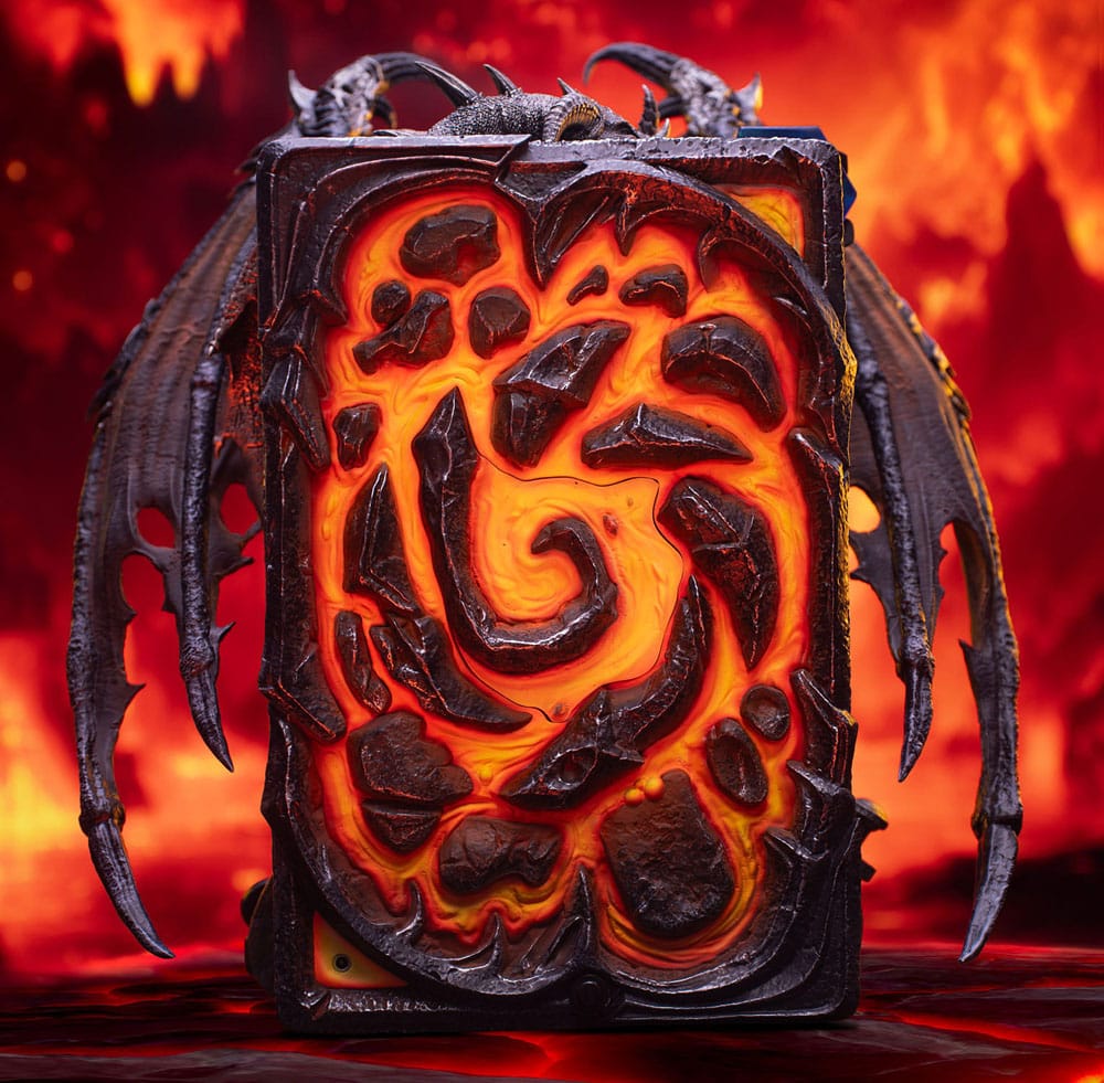 Hearthstone 3D Art Frame Statue Deathwing 34 cm - Smalltinytoystore