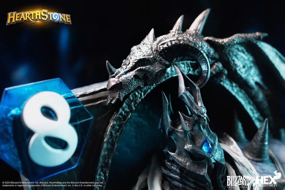 Hearthstone 3D Art Frame Statue The Lich King 31 cm - Smalltinytoystore