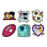 Heartstopper Ansteck-Pins Set 3 cm (6) - Smalltinytoystore