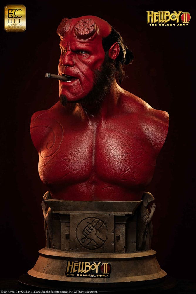 Hellboy Büste 1/1 Hellboy 100 cm - Smalltinytoystore