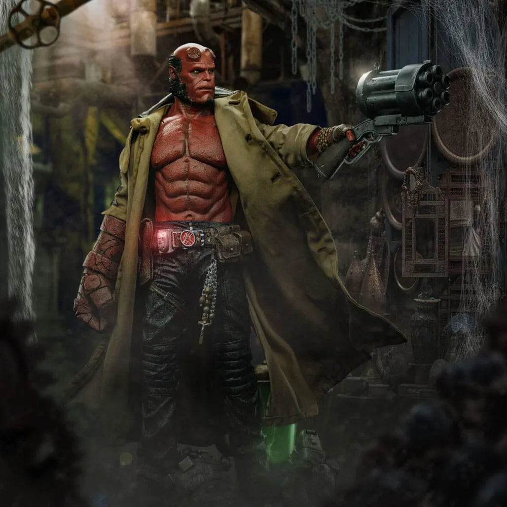 Hellboy Deluxe Art Scale Statue 1/4 Hellboy 68 cm - Smalltinytoystore
