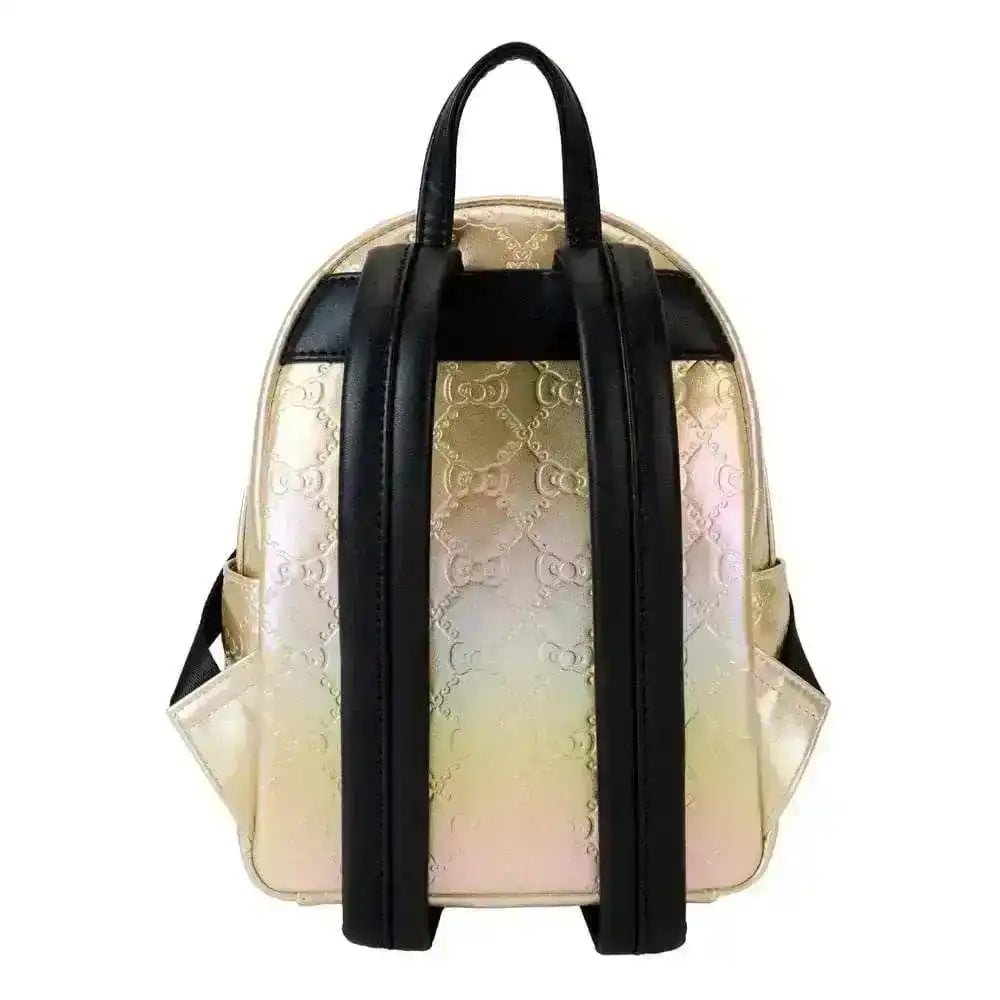 Hello Kitty 50th Anniversary by Loungefly Mini Rucksack Metallic Gold - Smalltinytoystore