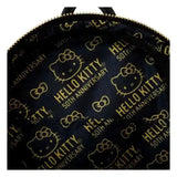 Hello Kitty 50th Anniversary by Loungefly Mini Rucksack Metallic Gold - Smalltinytoystore