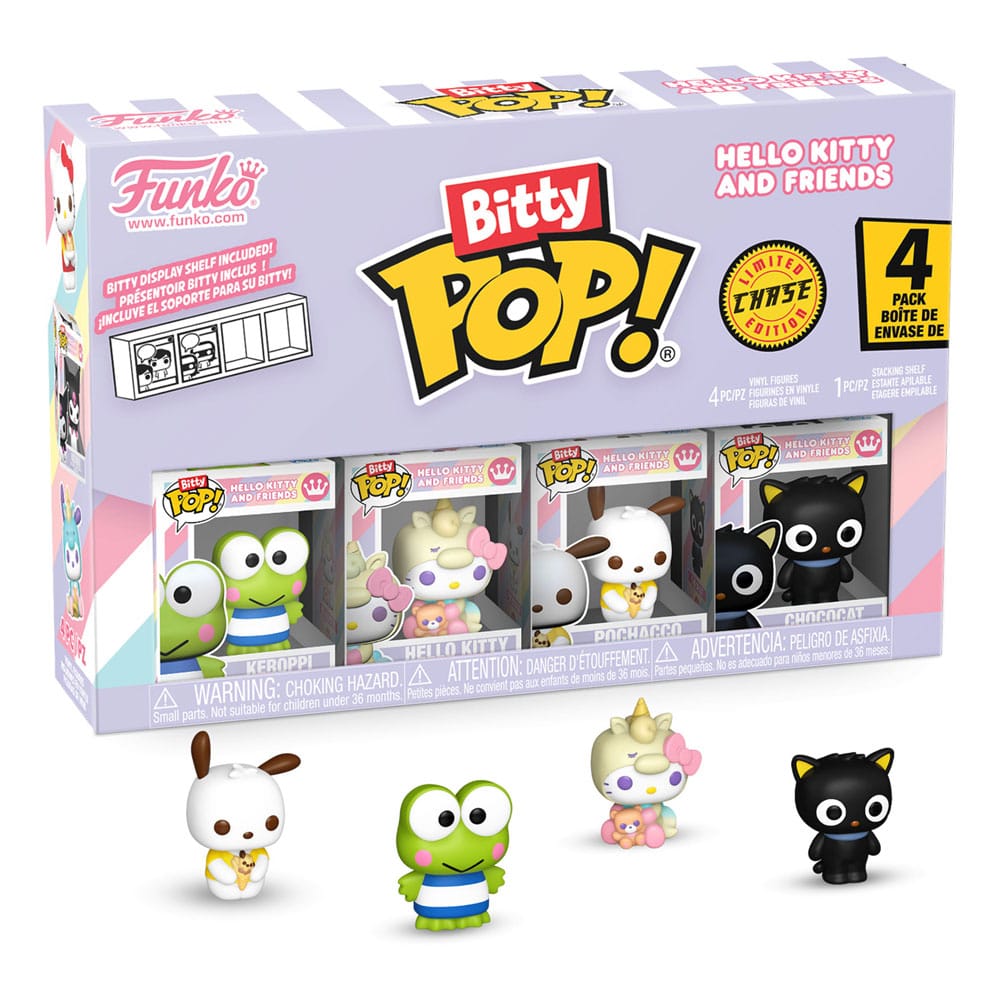 Hello Kitty and Friends Bitty POP! Vinyl Figuren 4er-Pack Series 2 2 cm - Smalltinytoystore