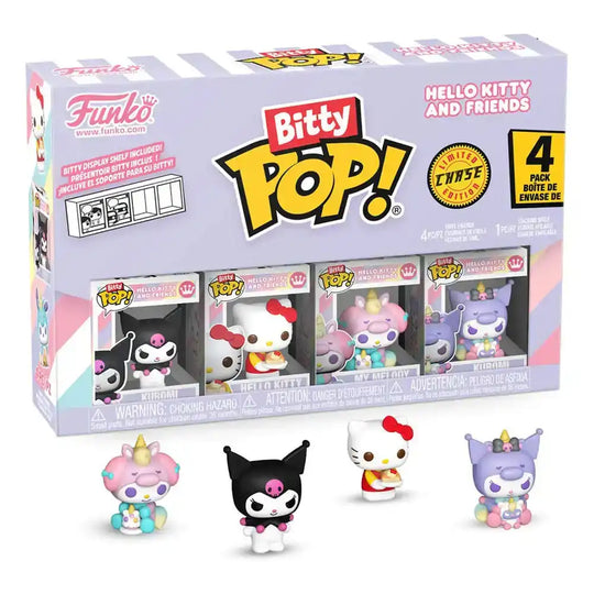 Hello Kitty and Friends Bitty POP! Vinyl Figuren 4er-Pack Series 3 2 cm - Smalltinytoystore