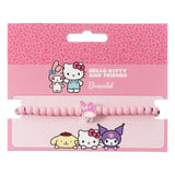 Hello Kitty Armband rosa Perlen mit My Melody Anhänger 21 cm - Smalltinytoystore