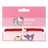 Hello Kitty Armband rote Perlen mit Hello Kitty Anhänger 21 cm - Smalltinytoystore