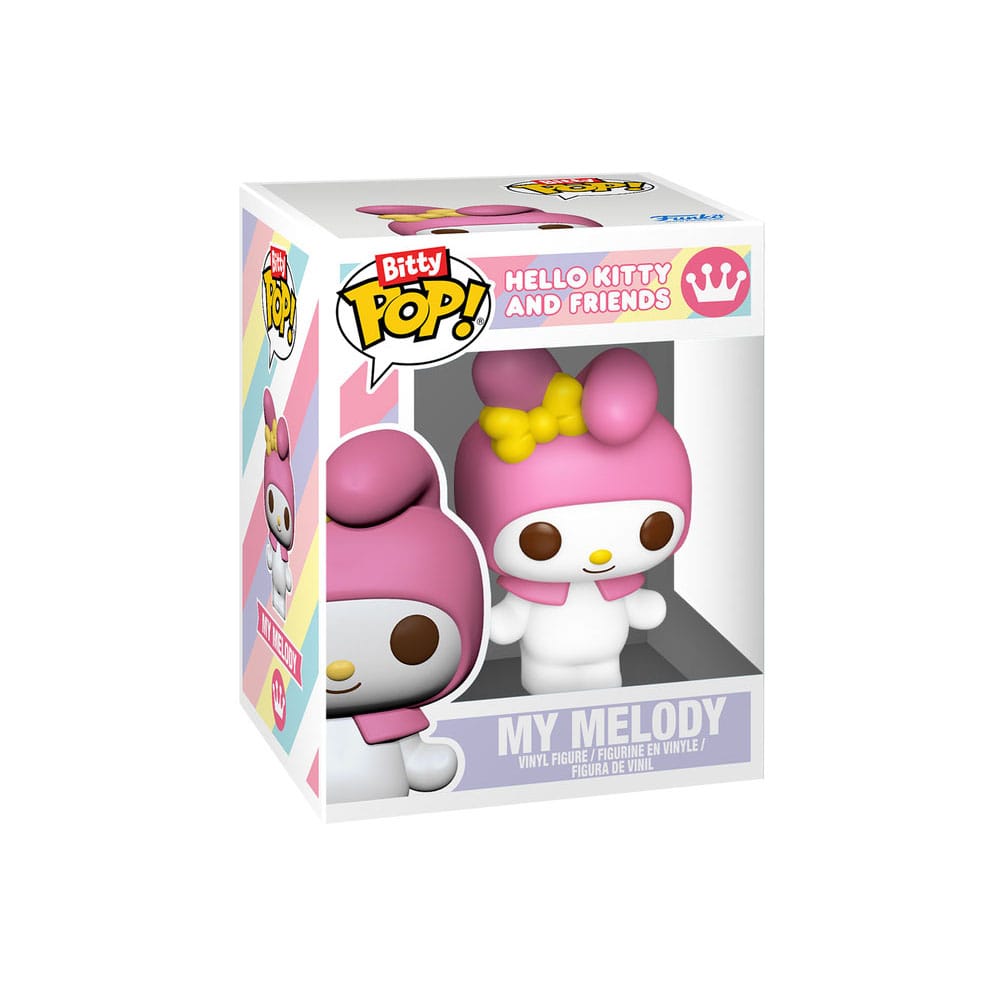 Hello Kitty Bitty POP! Vinyl Figuren 2er-Pack My Melody&Kuromi 2 cm - Smalltinytoystore