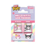 Hello Kitty Bitty POP! Vinyl Figuren 2er-Pack My Melody&Kuromi 2 cm - Smalltinytoystore