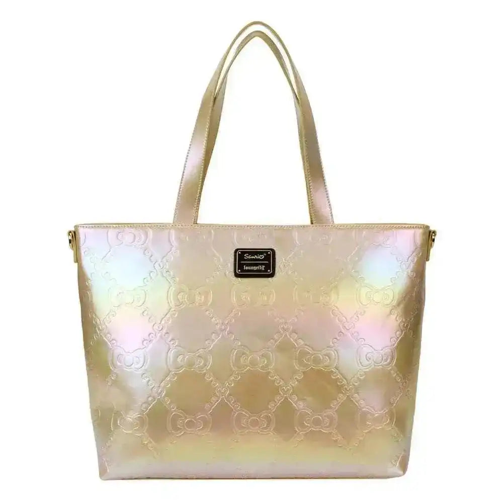 Hello Kitty by Loungefly Tragetasche 50th Anniversary Gold - Smalltinytoystore