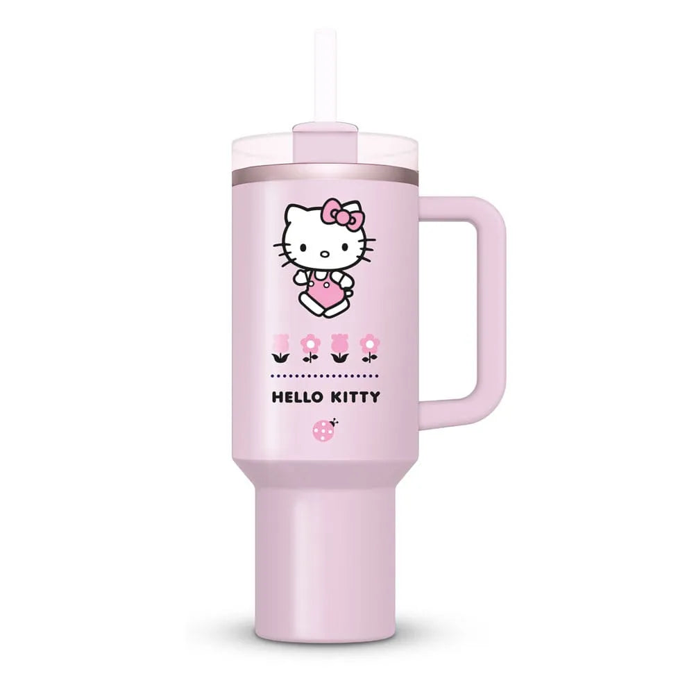 Hello Kitty Edelstahl-Trinkbecher 1130 ml - Smalltinytoystore