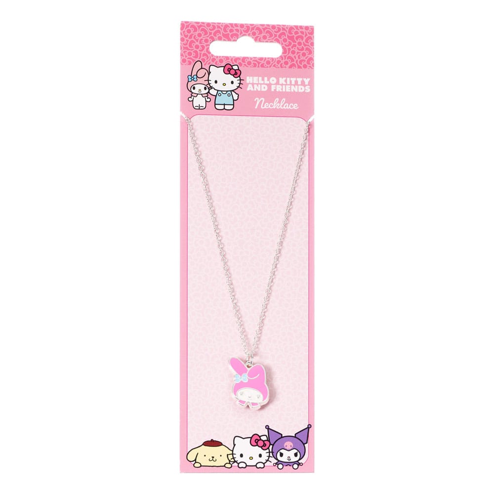 Hello Kitty Halskette mit My Melody Anhänger - Smalltinytoystore