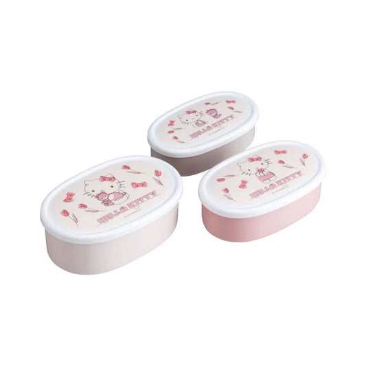 Hello Kitty Lunch Box 3 er Set Kitty-chan - Smalltinytoystore