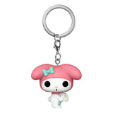 Hello Kitty POP! Vinyl Schlüsselanhänger 4 cm My Melody (Spring Time) Display (12) - Smalltinytoystore