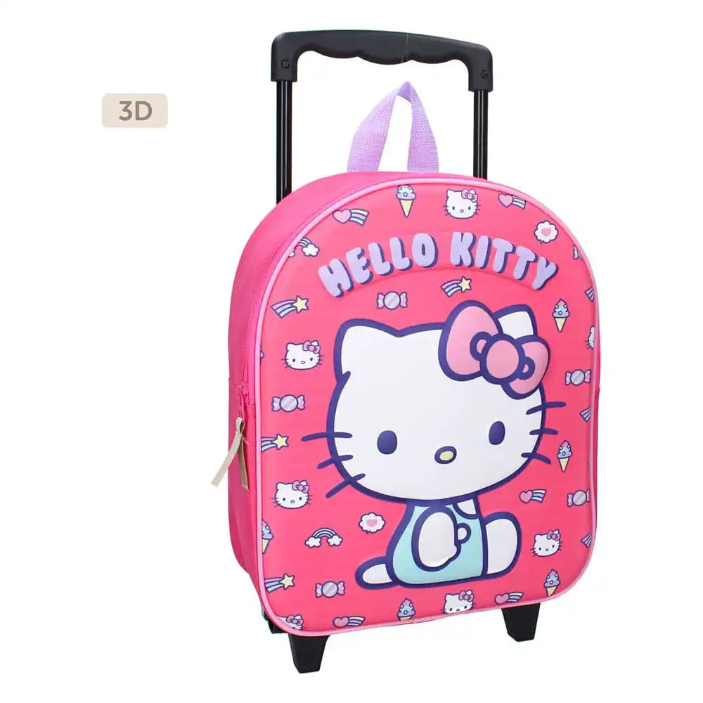 Hello Kitty Rucksack 3D Trolley Another Dimension 32 cm - Smalltinytoystore