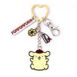 Hello Kitty Schlüsselanhänger mit Pompompurin Anhänger 15 cm - Smalltinytoystore