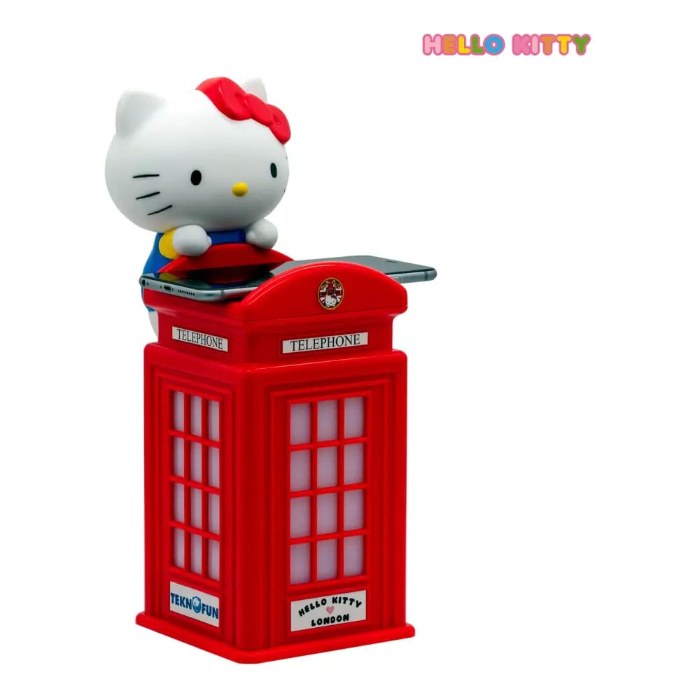 Hello Kitty Smartphone Wireless Ladegerät und Leuchte Hello Kitty 30 cm - Beschädigte Verpackung - Smalltinytoystore