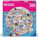 Helly Kitty and Friends Rund-Puzzle (500 Teile) - Smalltinytoystore