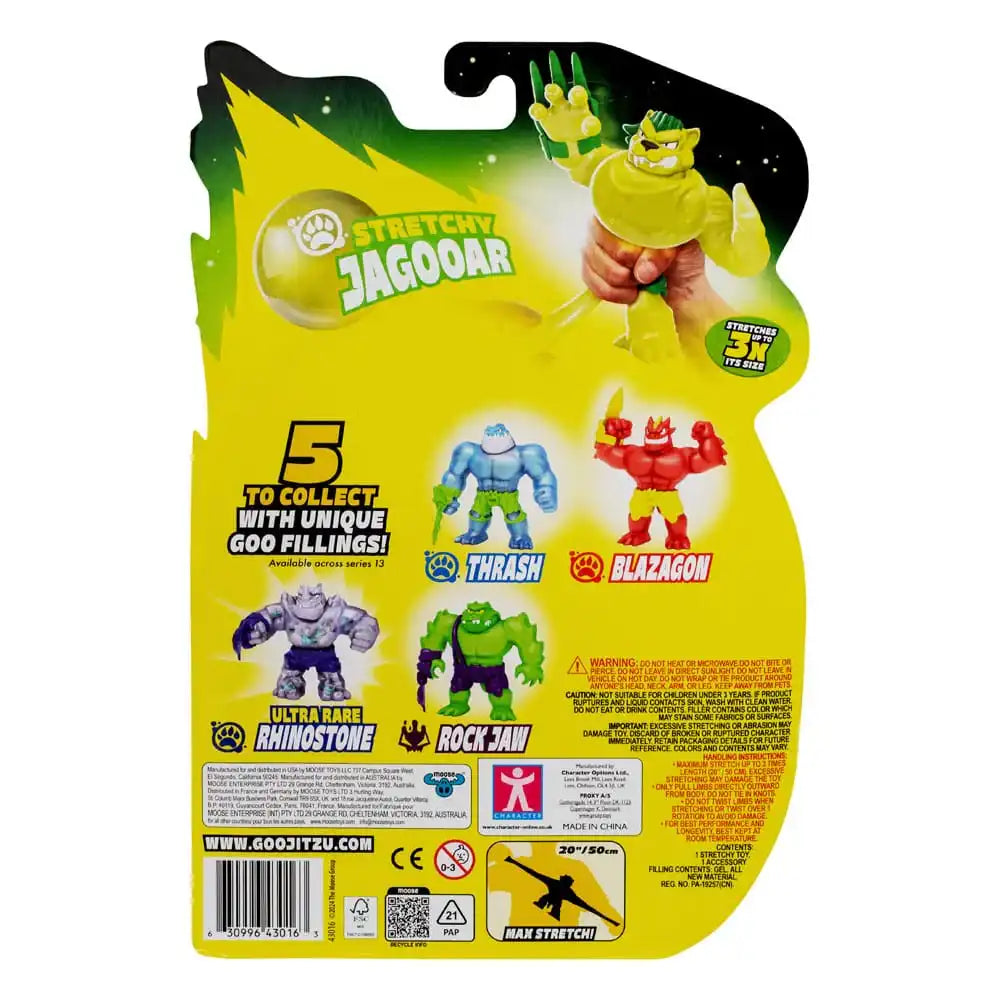 Heroes of Goo Jit Zu Meteor Madness Dehnbare Figur Jagooar 12 cm - Smalltinytoystore