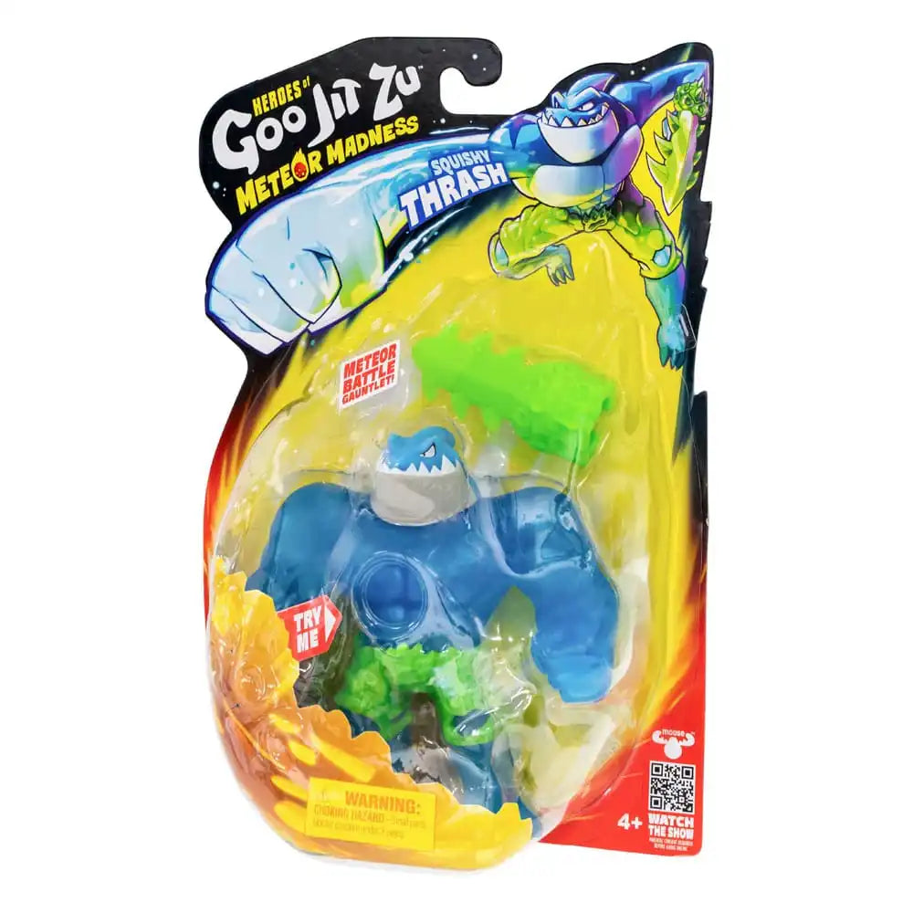 Heroes of Goo Jit Zu Meteor Madness Dehnbare Figur Thrash 12 cm - Smalltinytoystore