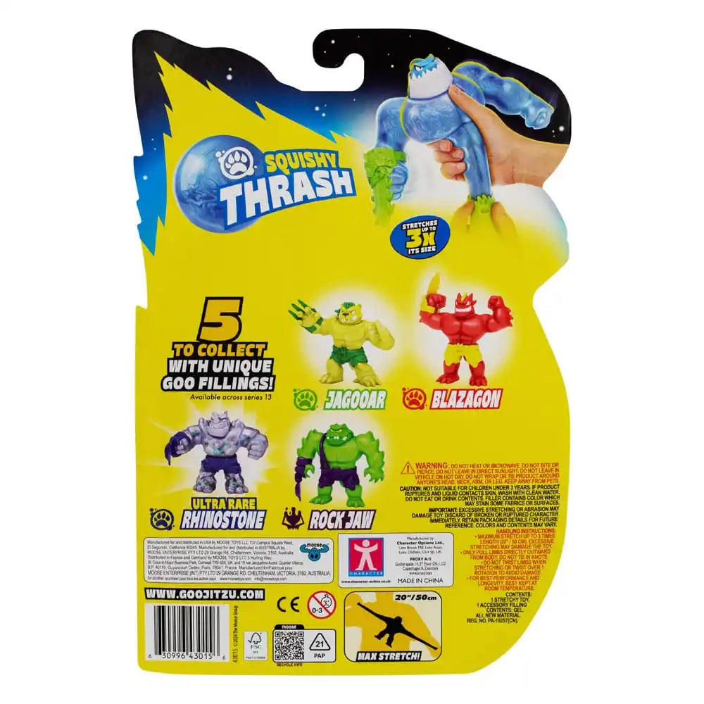 Heroes of Goo Jit Zu Meteor Madness Dehnbare Figur Thrash 12 cm - Smalltinytoystore