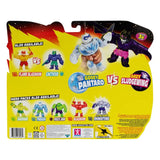 Heroes of Goo Jit Zu Meteor Madness Dehnbare Figuren 2er-Pack Pantaro vs. Sludgewing 12 cm - Smalltinytoystore