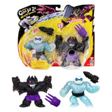 Heroes of Goo Jit Zu Meteor Madness Dehnbare Figuren 2er-Pack Pantaro vs. Sludgewing 12 cm - Smalltinytoystore