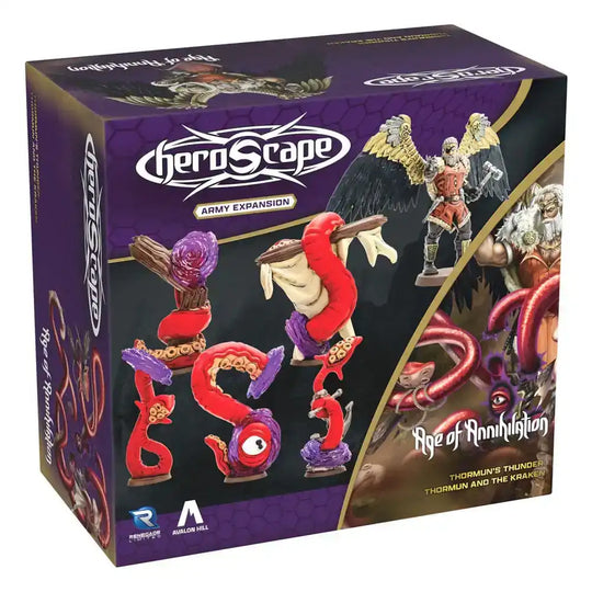 Heroscape Armeeerweiterung Age of Annihilation Thormun & Kraken *Englische Version*
