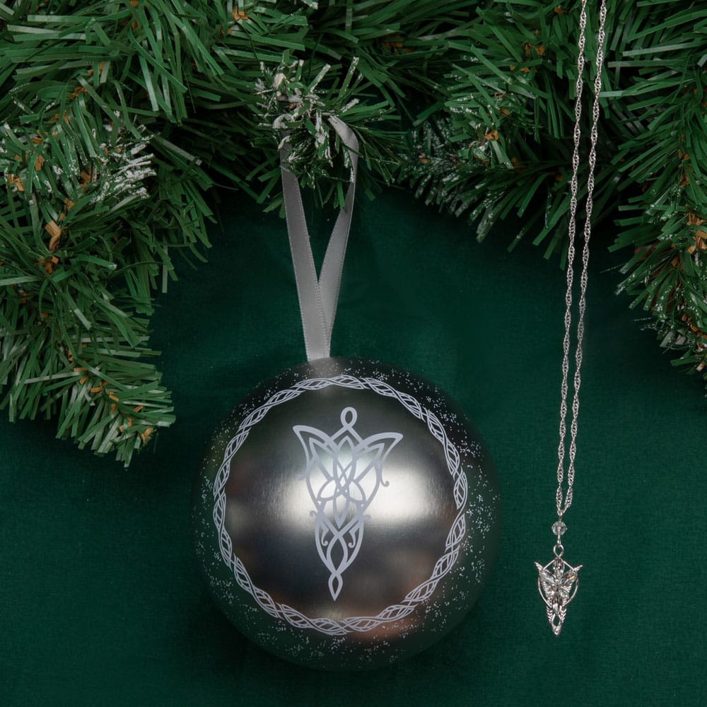 Herr der Herr der Ringe Christbaumschmuck mit Halskette Evenstar - Smalltinytoystore