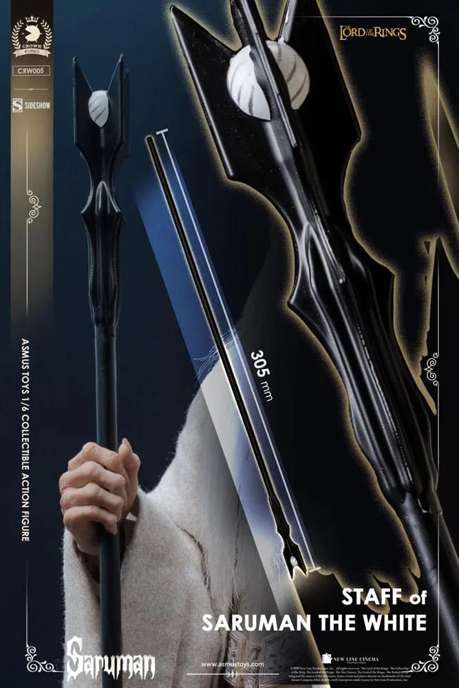 Herr der Ringe Actionfigur 1/6 Saruman 31 cm - Smalltinytoystore