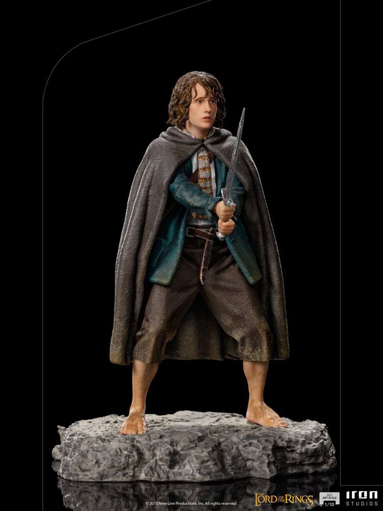 Herr der Ringe BDS Art Scale Statue 1/10 Pippin 12 cm - Smalltinytoystore