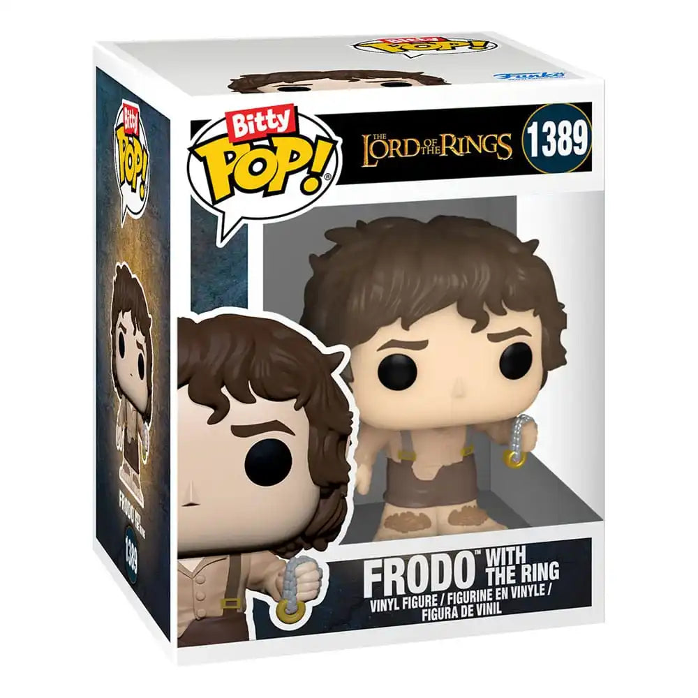 Herr der Ringe Bitty POP! Town Vinyl Figur Frodo at Shire - Smalltinytoystore