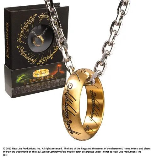 Herr der Ringe Edelstahl-Kette Der Eine Ring - Smalltinytoystore