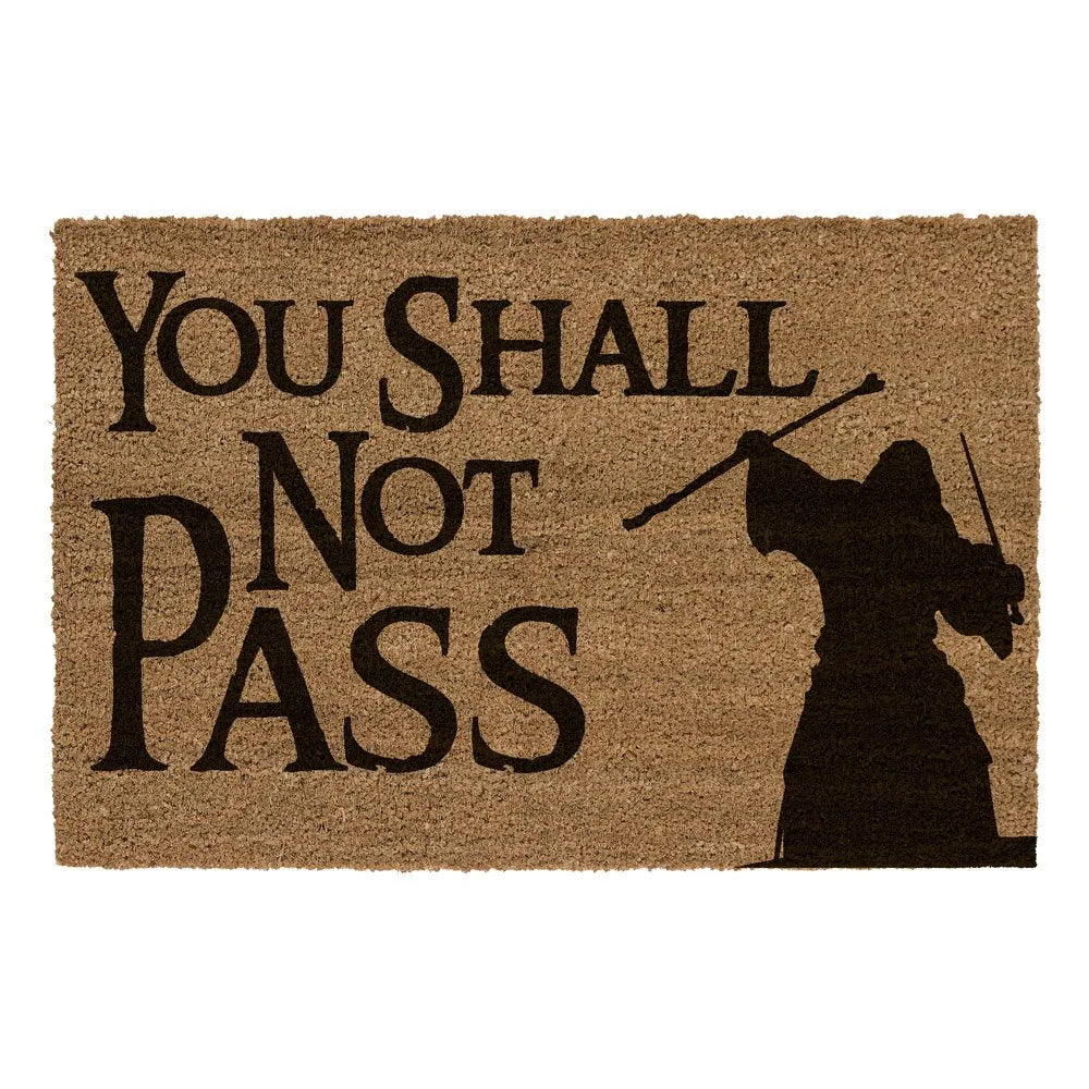 Herr der Ringe Fußmatte You Shall Not Pass 60 x 40 cm - Smalltinytoystore