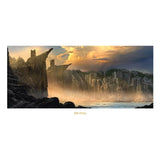Herr der Ringe Kunstdruck The Argonath - Pillars of the Kings 59 x 30 cm - Smalltinytoystore