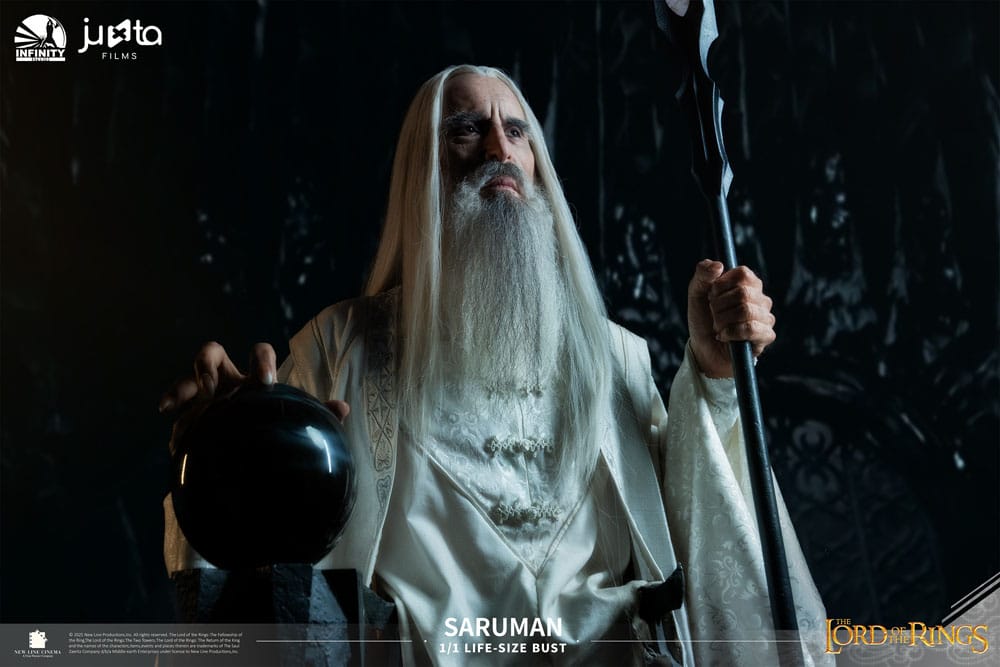 Herr der Ringe Life-Size Büste 1/1 Saruman 110 cm - Smalltinytoystore