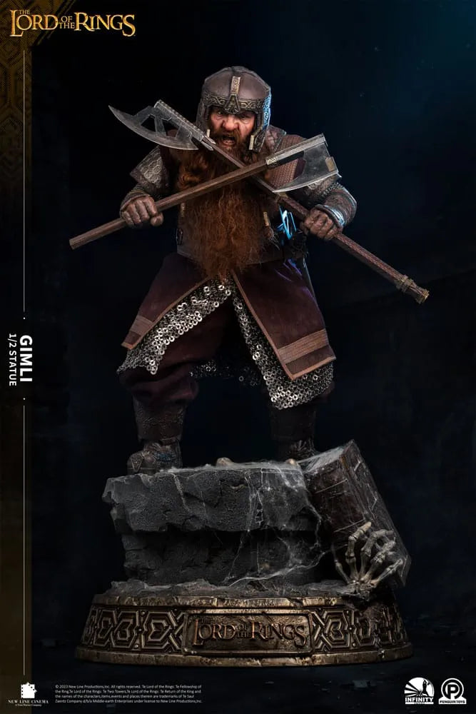 Herr der Ringe Master Forge Series Statue 1/2 Gimli 88 cm - Smalltinytoystore