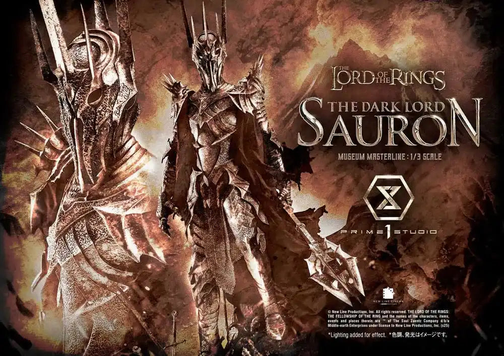 Herr der Ringe Museum Masterline Series Statue 1/3 The Dark Lord Sauron 117 cm - Smalltinytoystore