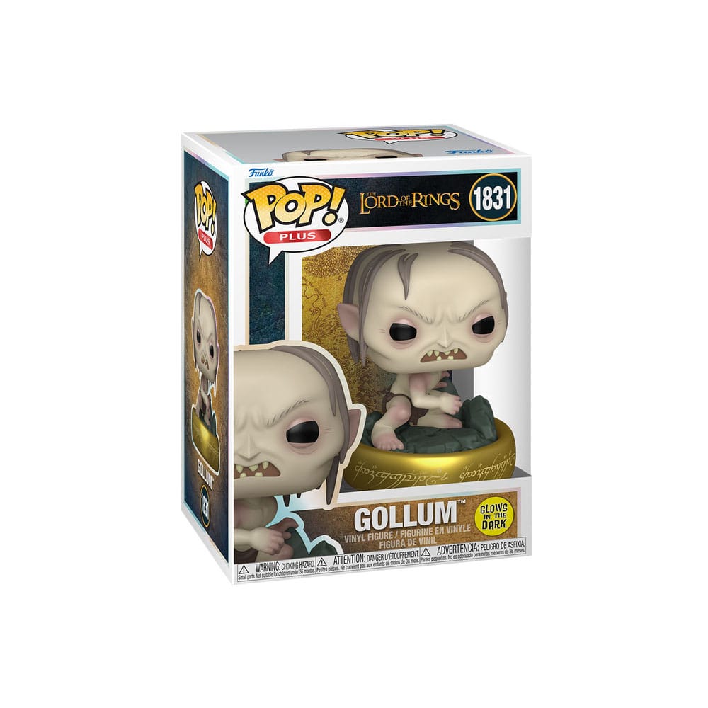 Herr der Ringe POP! Plus Movies Vinyl Figuren Gollum(GW) 9 cm - Smalltinytoystore