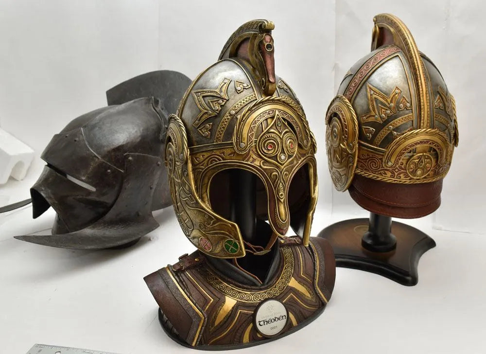 Herr der Ringe Replik 1/1 Helm von König Théoden - Smalltinytoystore