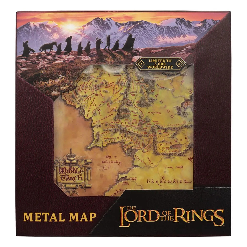 Herr der Ringe Replik Map Limited Edition - Smalltinytoystore