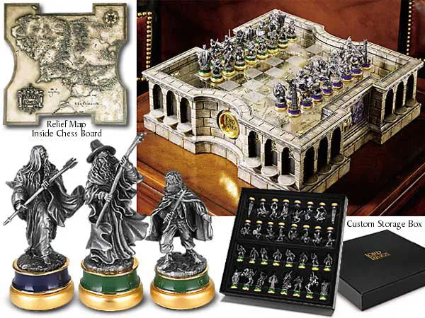 Herr der Ringe Schach Set - Smalltinytoystore