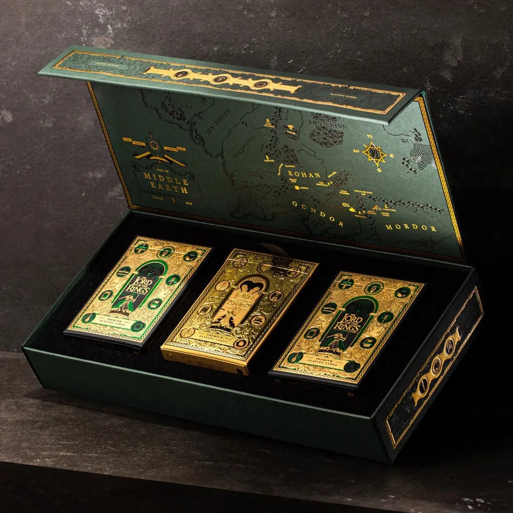 Herr der Ringe Spielkarten Premium Box Set (4 Decks) - Smalltinytoystore