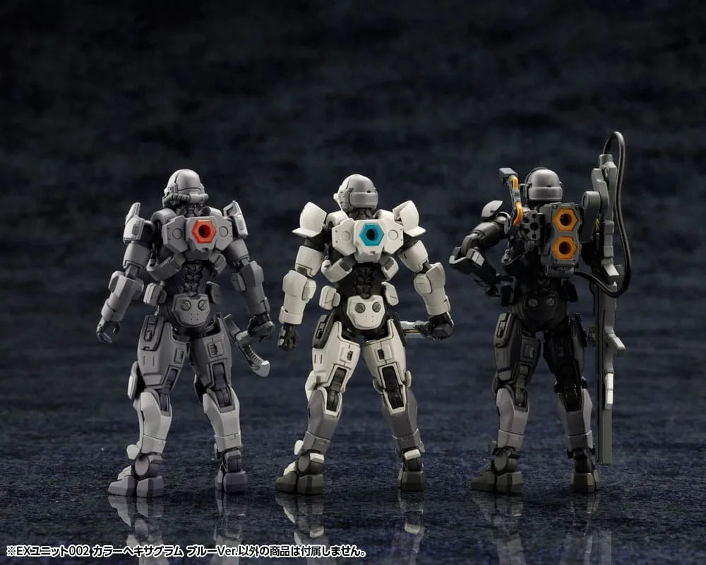 Hexa Gear Plastic Model Kit Zubehör-Set 1/24 Ex Unit 002 Hexa G-R.A.M Blue Ver. - Smalltinytoystore