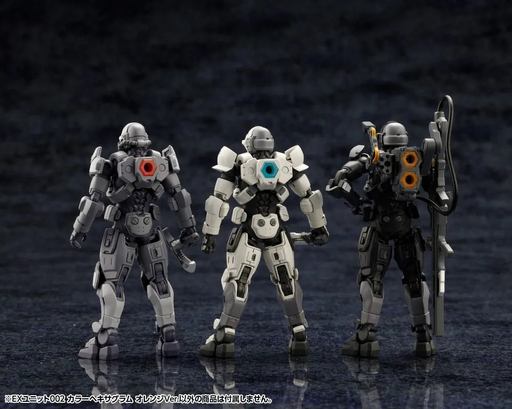 Hexa Gear Plastic Model Kit Zubehör-Set 1/24 Ex Unit 002 Hexa G-R.A.M Orange Ver. - Smalltinytoystore