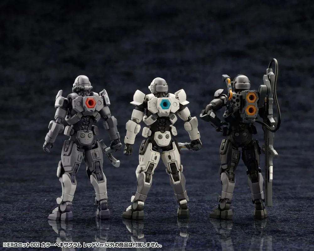 Hexa Gear Plastic Model Kit Zubehör-Set 1/24 Ex Unit 002 Hexa G-R.A.M Red Ver. - Smalltinytoystore