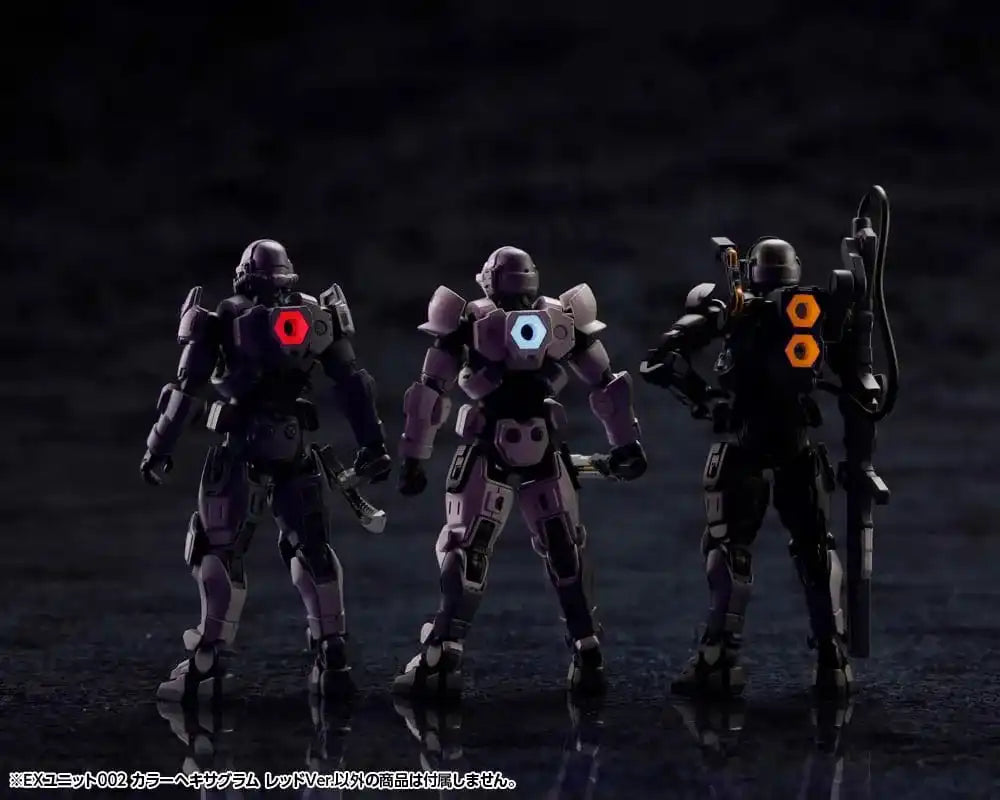 Hexa Gear Plastic Model Kit Zubehör-Set 1/24 Ex Unit 002 Hexa G-R.A.M Red Ver. - Smalltinytoystore