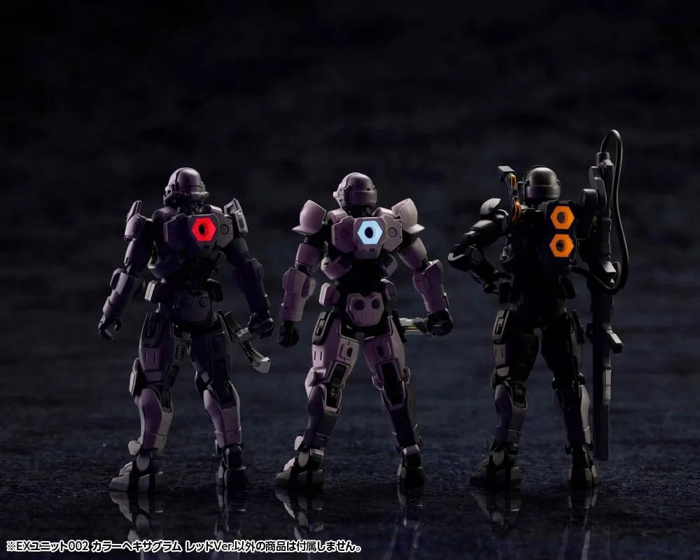 Hexa Gear Plastic Model Kit Zubehör-Set 1/24 Ex Unit 002 Hexa G-R.A.M Red Ver. - Smalltinytoystore